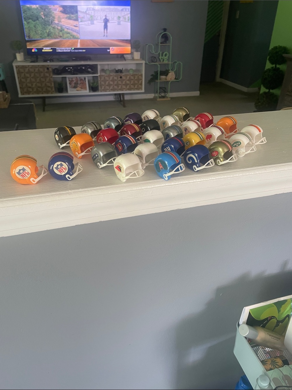 NFL Mini Helmet Magnet Collection - Multi Color - Picture 3 of 3